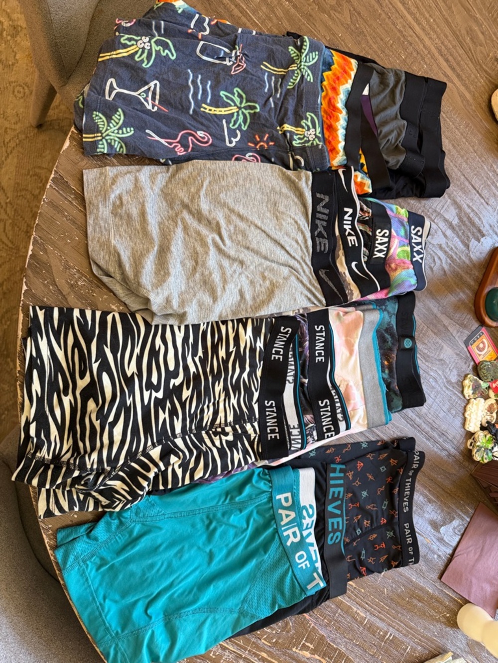 LOT of 26 Men's Boxer Briefs or trunks size xl
